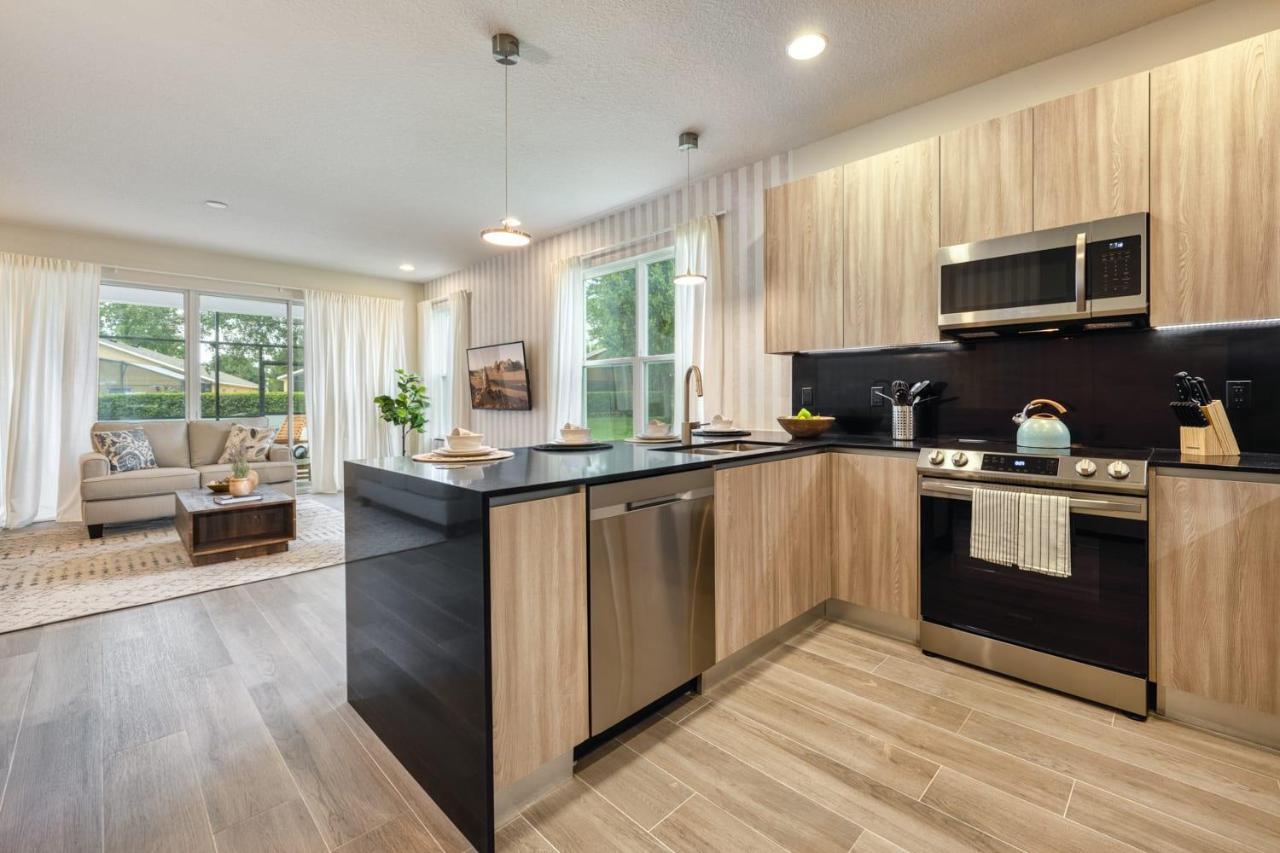 Modern Home With Private Pool Near Disney 奥兰多 外观 照片